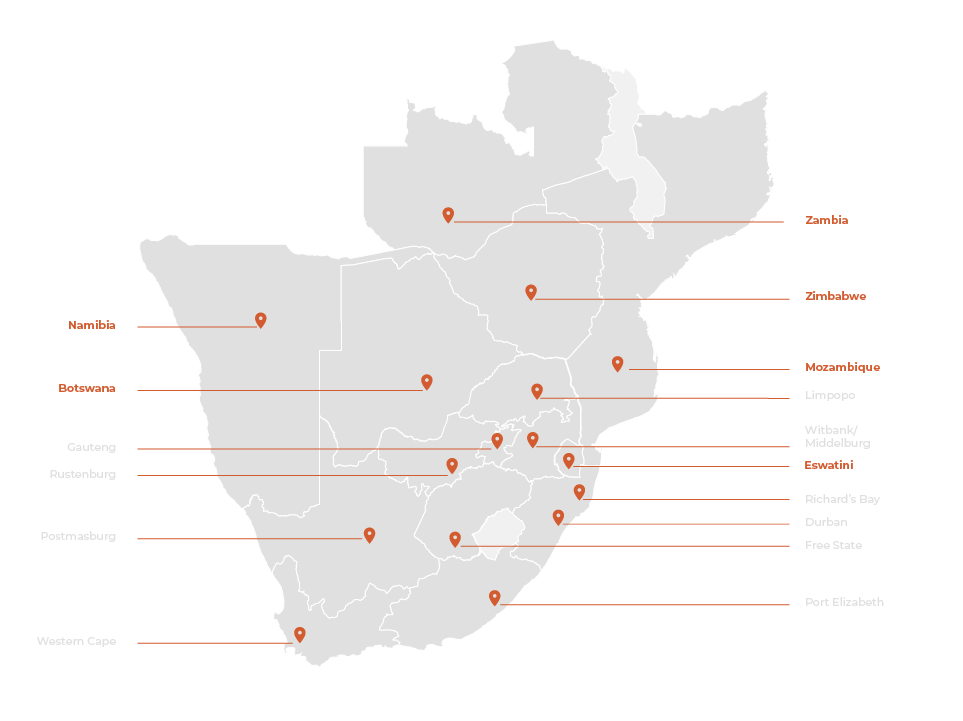 Routes map